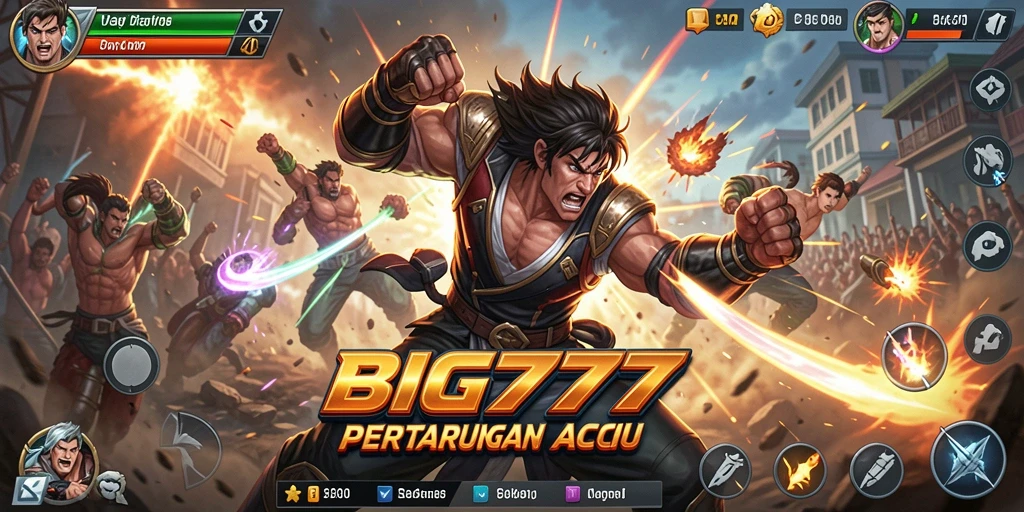 Tampilan seru gameplay BIG777 yang penuh aksi.