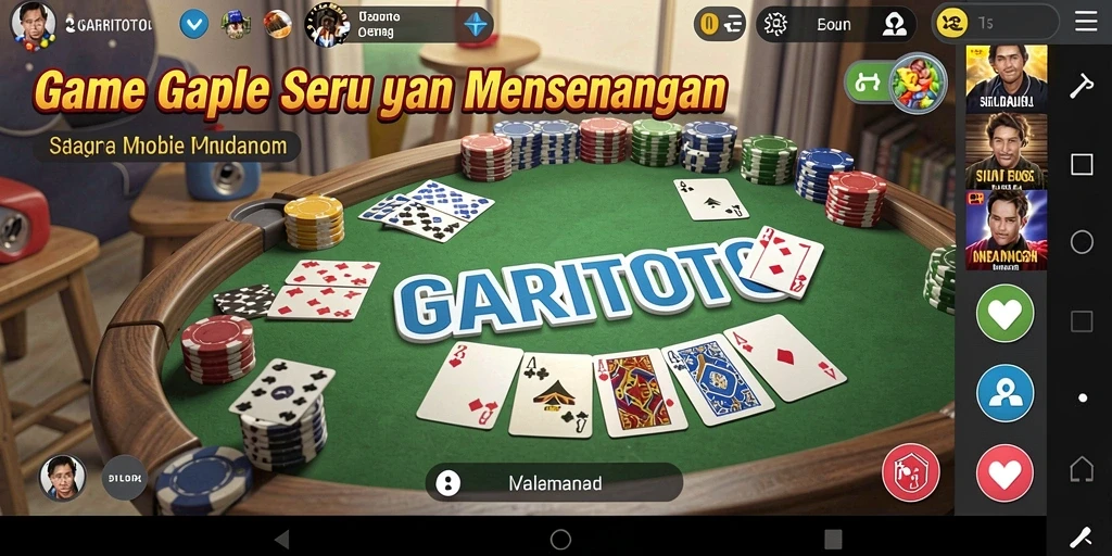 Tampilan gameplay GARITOTO yang seru dan interaktif.