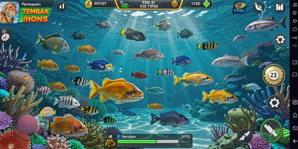 Gameplay seru menangkap ikan dengan PP88.